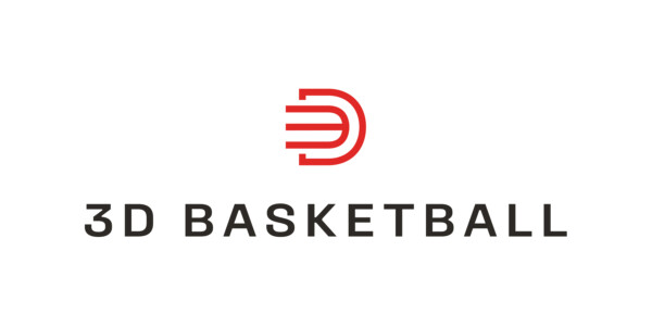 3 D Basketball Logo Final 3 D Basketball Red